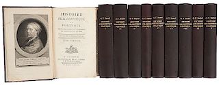 Raynal, Guillaume Thomas. Histoire Philosophique et Politique des Établissemens et du Commerce des Européens... Geneve, 1781. Piezas:10