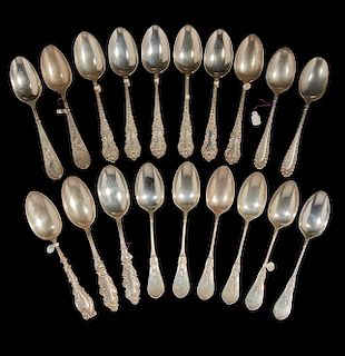 Assorted Sterling Silver Soupspoons