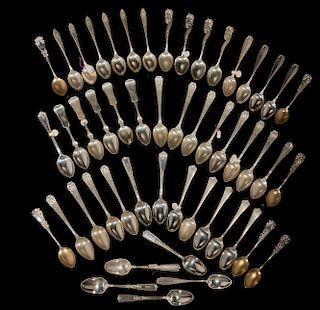 Assorted Sterling Silver Spoons