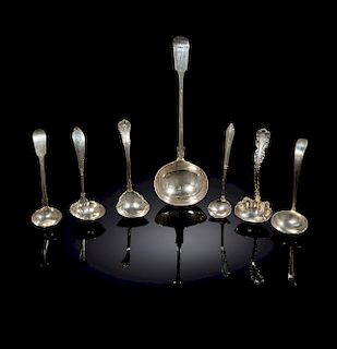 Assorted Sterling Silver Ladles