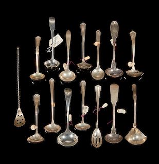 Assorted Silver Small Ladles