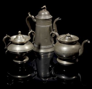 Assorted Pewter Ware