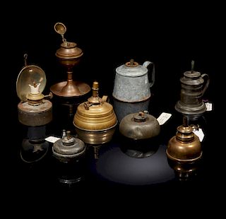 Assorted  Oil Lamps