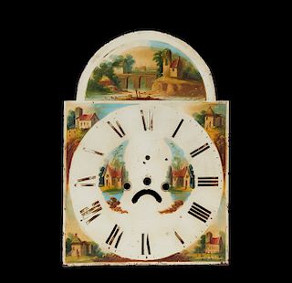 Hand Painted Clock Face