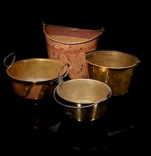 Brass and Metal Buckets