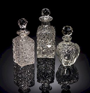 Three Perfume Bottles