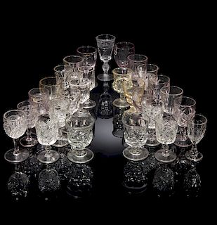 Thirty Two Pieces of Assorted Glassware