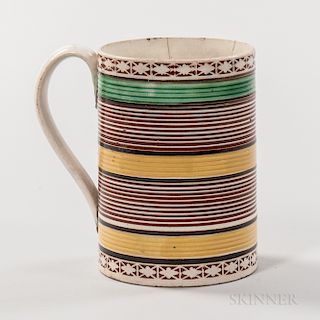 Mocha Creamware Pint Mug