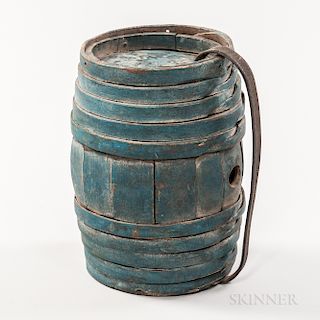 Blue-painted Canteen
