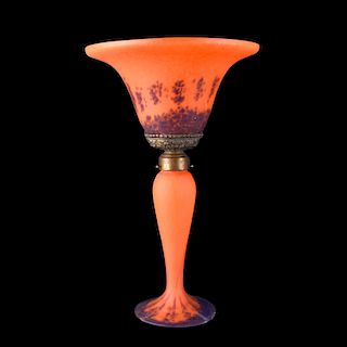 Art Deco Art Glass Lamp