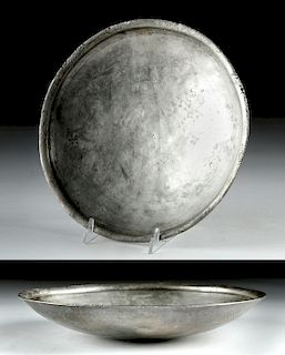 Lovely Roman Silver Bowl - Shallow Mastos - 349.5 g