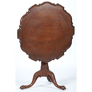 Chippendale-style Tilt Top Table