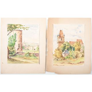 German Watercolors and Drawings