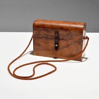 Puccini Burlwood Purse/Handbag