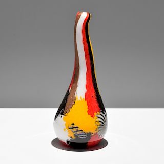 Dino Martens "Oriente Olaf" Vase, Murano