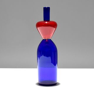 Gio Ponti INCALMO Bottle/Vessel, Murano