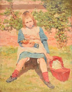 George Clausen Painting