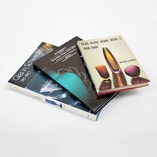 3 Glass Reference Books