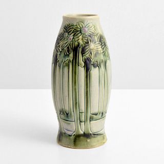 Large Roseville "Vista" Vase, 11.75"H