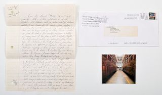 James "Whitey" Bulger Jr. Prison Letter, Photo