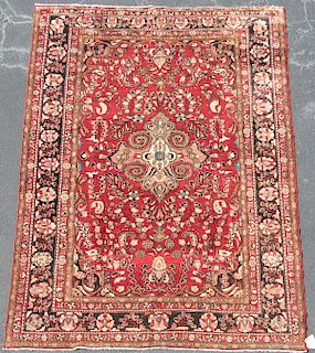 Hand Woven Lilihan Rug or Carpet, 7' 6" x 11'