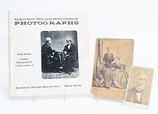 Two 19th Century Photos of Jefferson Davis