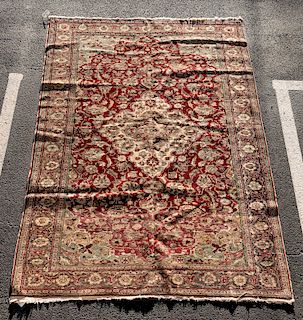 Fine Hand Woven Anatolian Carpet, 6' 6" x 9' 5"