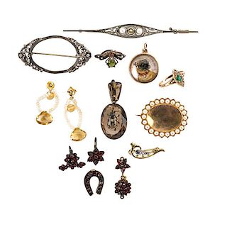 COLLECTION OF FINE ANTIQUE JEWELS AND FRAGMENTS