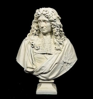 Oversized Bust of King Louis XIV
