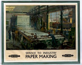 Ellis Silas "British Railways; Paper Making", 1952