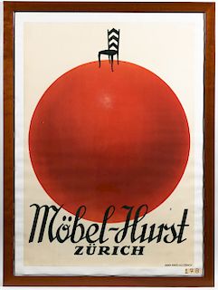 After Otto Baumberger "Möbel-Hurst-Zürich", 1924