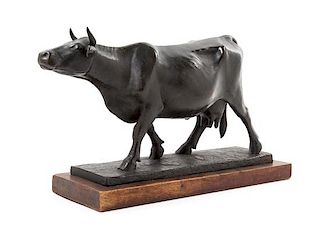 Artist Unknown, (Late 19th/20th Century), Cow
