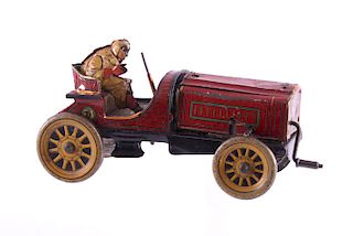 Antique Hessmobil German Tin Litho Race Car