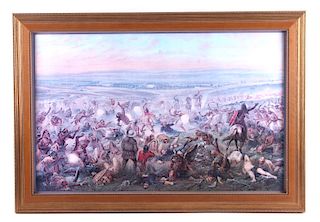 Custer's Last Fight Framed Print