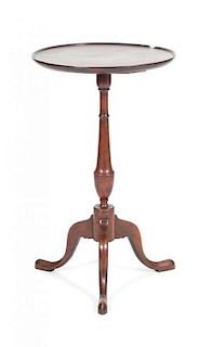 Queen Anne Style Tea Table Height 30 1/2 inches.