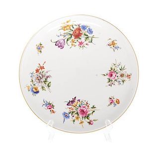 Royal Worcester Warming Plate Diameter 12 5/8 inches.