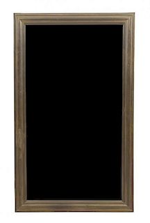 A Brass Mounted Pier Mirror Height 54 x width 32 1/4 inches.