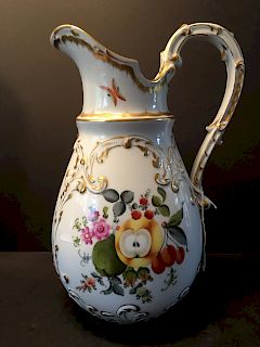 A FINE Large Herend Pitcher, 14" high