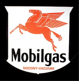 Mobilgas Pegasus Advertising Sign