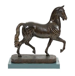 After Giambologna, (Italian, c. 1529-1608), Flayed Horse