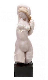 Michael Barkin, (American, 20th century), Nude Blonde Woman