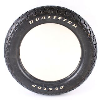 Dunlop Qualifier Tire Framed Mirror