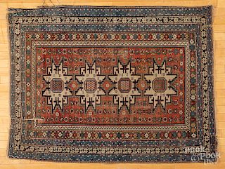 Lesghi Star Shirvan carpet, ca. 1900, etc.