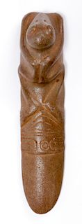Taino Vomit Stick or Purging Spatula (1000-1500 CE)