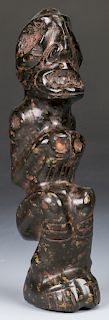 Taino Serpentine Anthropic Idol (1000-1500 CE)