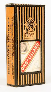 Rare Bond & Lillard Original Boxed Prohibition Pint, 1927