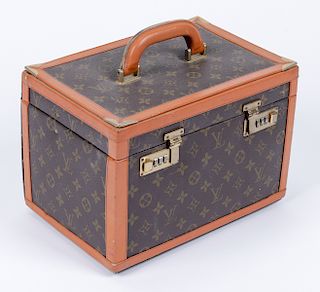 Vintage Louis Vuitton Monogram Vanity Cosmetic Bag 