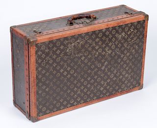 Vintage Louis Vuitton Monogram Hard Suitcase