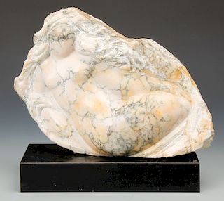 Michael Barkin (American, 20th c) Stone Sculpture