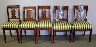 Group of 5 Side Chairs.